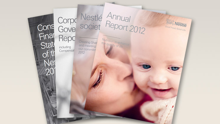 Nestlé publiceert haar jaarverslag 2012