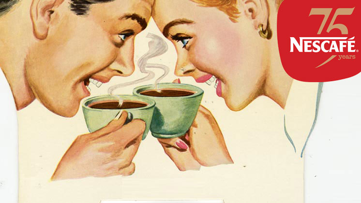 NESCAFÉ&nbsp;wordt 75 jaar