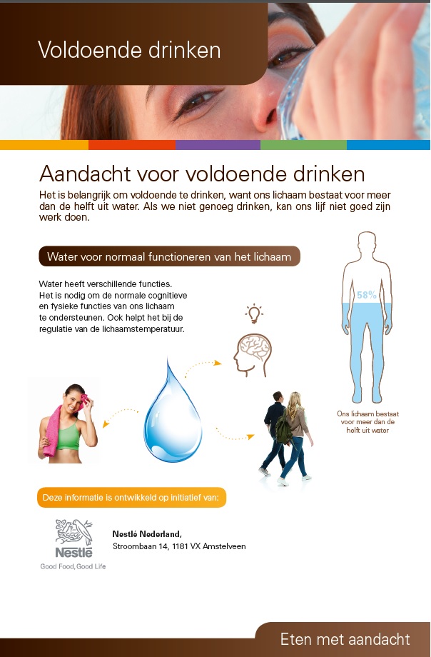 Voldoende drinken cover