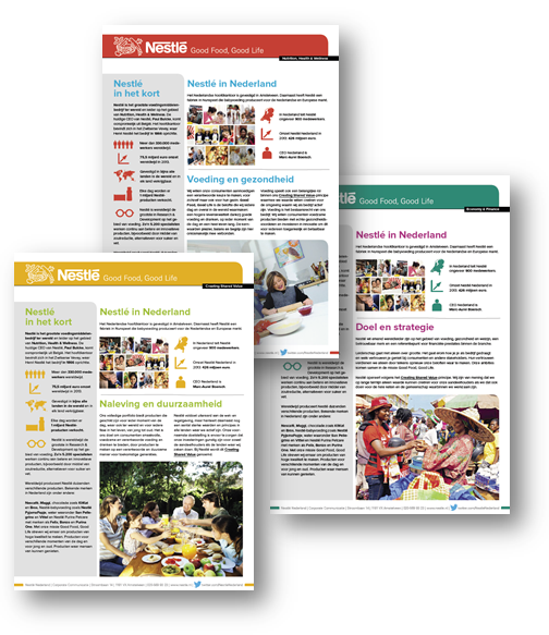 Brochures voeding en gezondheid